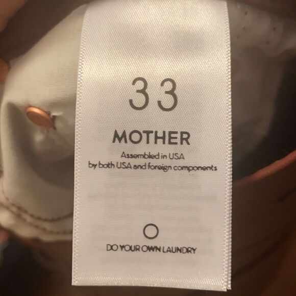 Mother The Insider Ankle Faux Leather Cropped Brown Pants Modern NWT - Picture 11 of 16